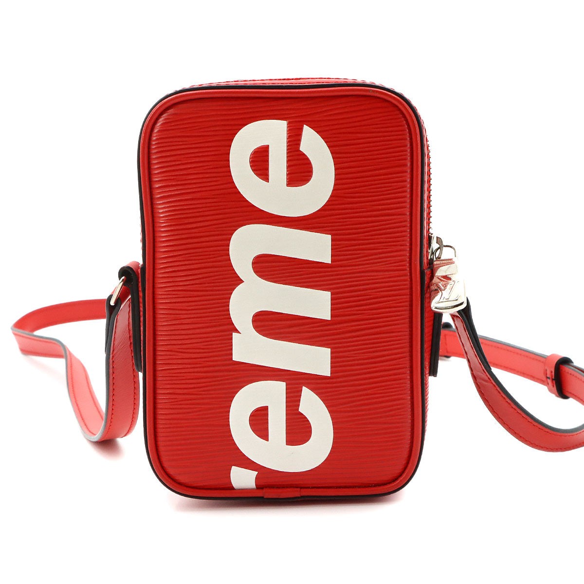 Epi Danube PPM Shoulder Bag Leather Red M53434