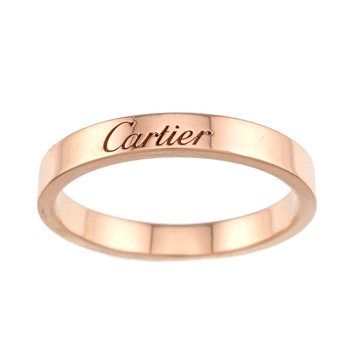 C de Ring 18K Pink Gold 750 Size57 7.75-8(US)