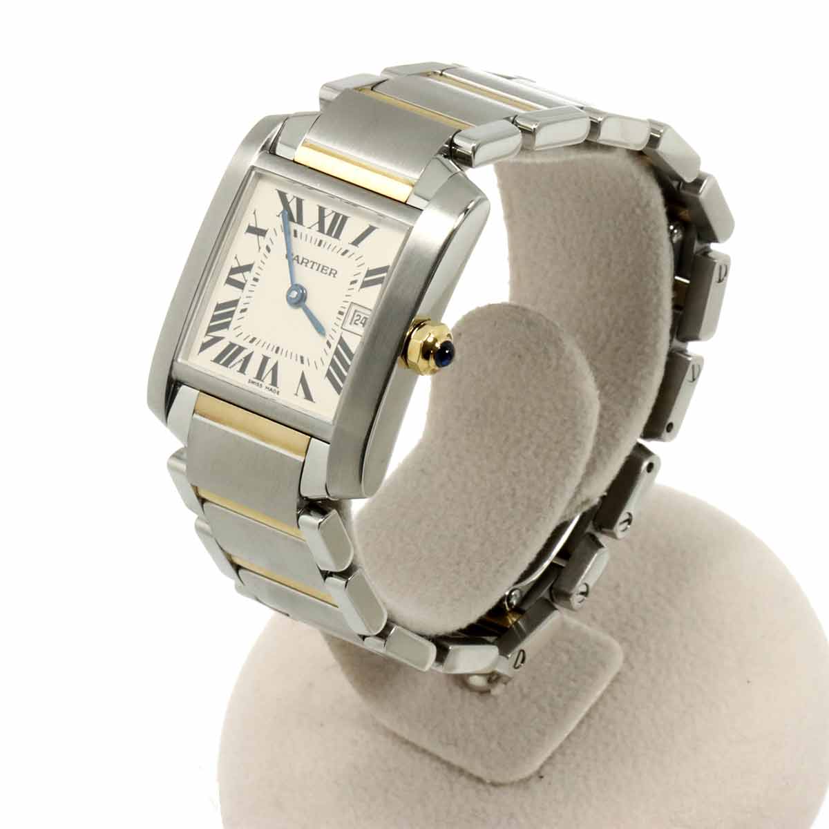 Tank Francaise MM W51012Q4 Quartz 750 YG Cream Dial Boys