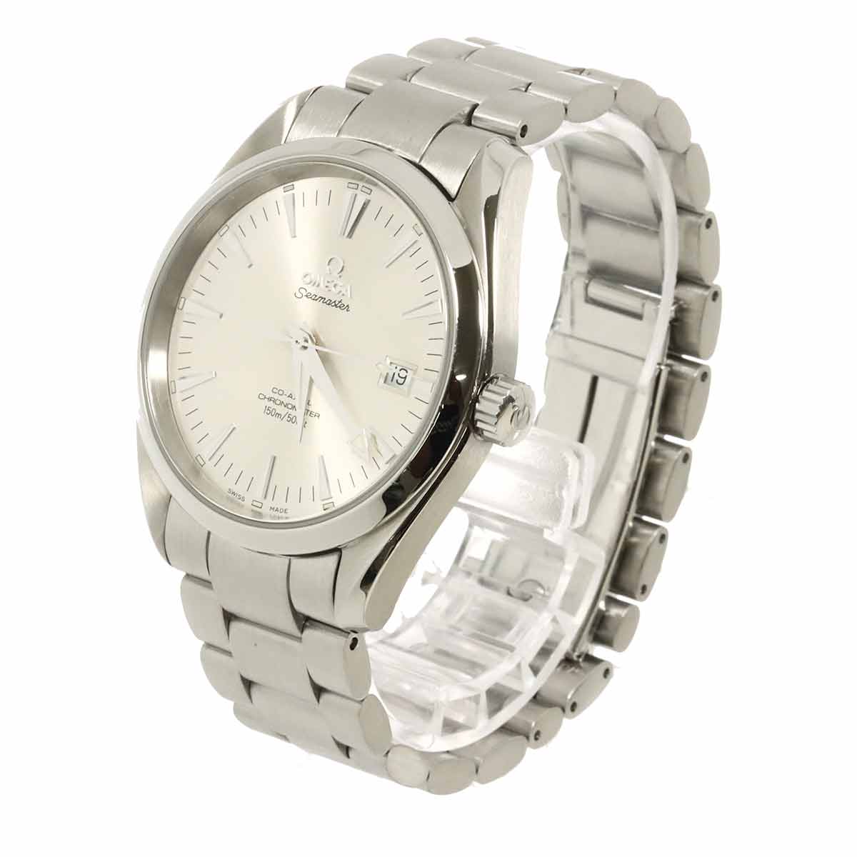 Seamaster Aqua Terra Co-axial 2503 30 Date Silver Dial Mens