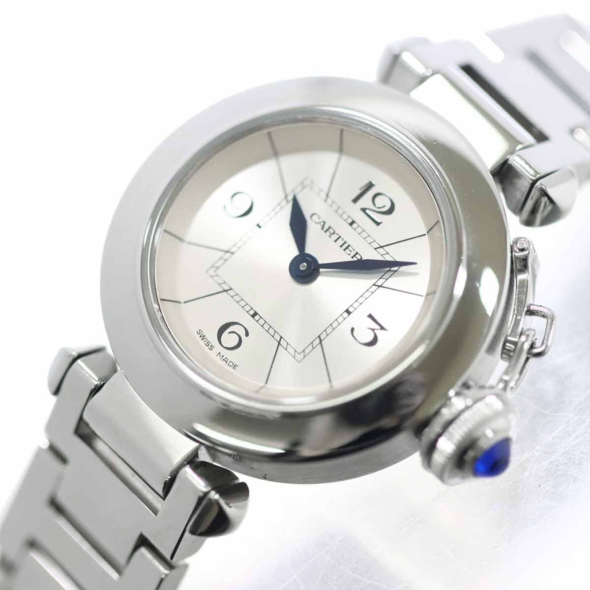 Miss Pasha W3140007 Quartz Silver Dial Ladies Wrist Watch