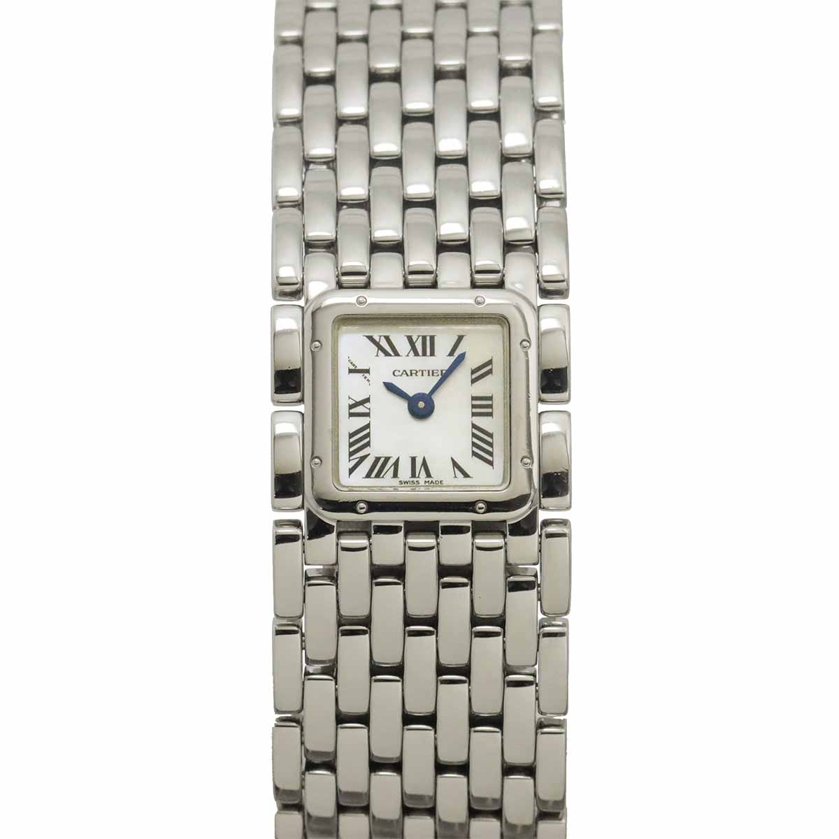 Panthere Ruban W61001T9 Quartz White Shell Dial Ladies Watch