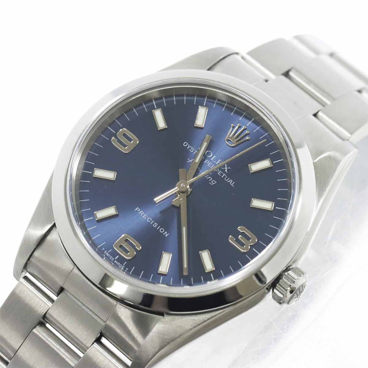 Air King 14000 Serial U Automatic Blue Dial Mens Watch