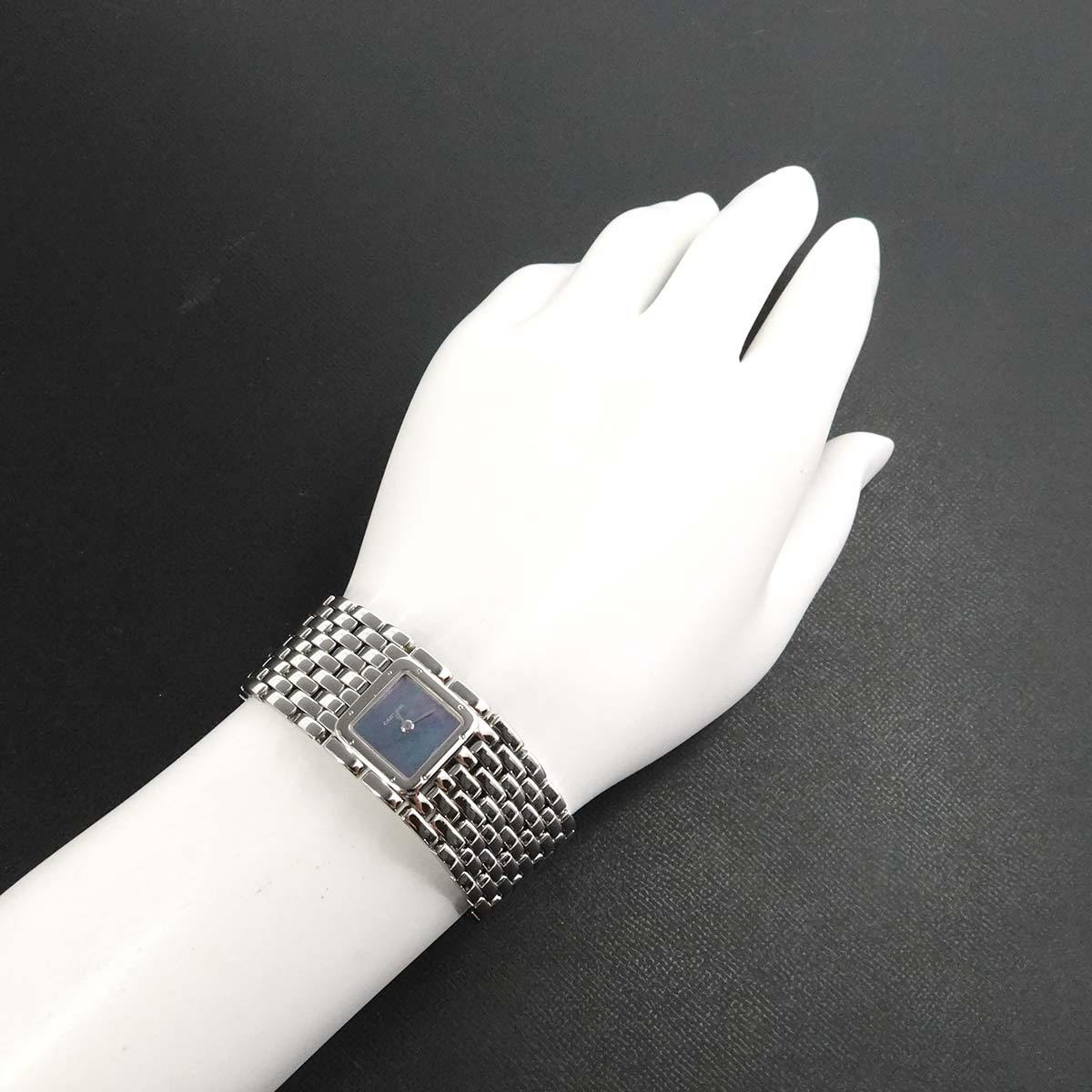 Panthere Ruban W61002T9 Quartz Blue Shell Dial Ladies Watch