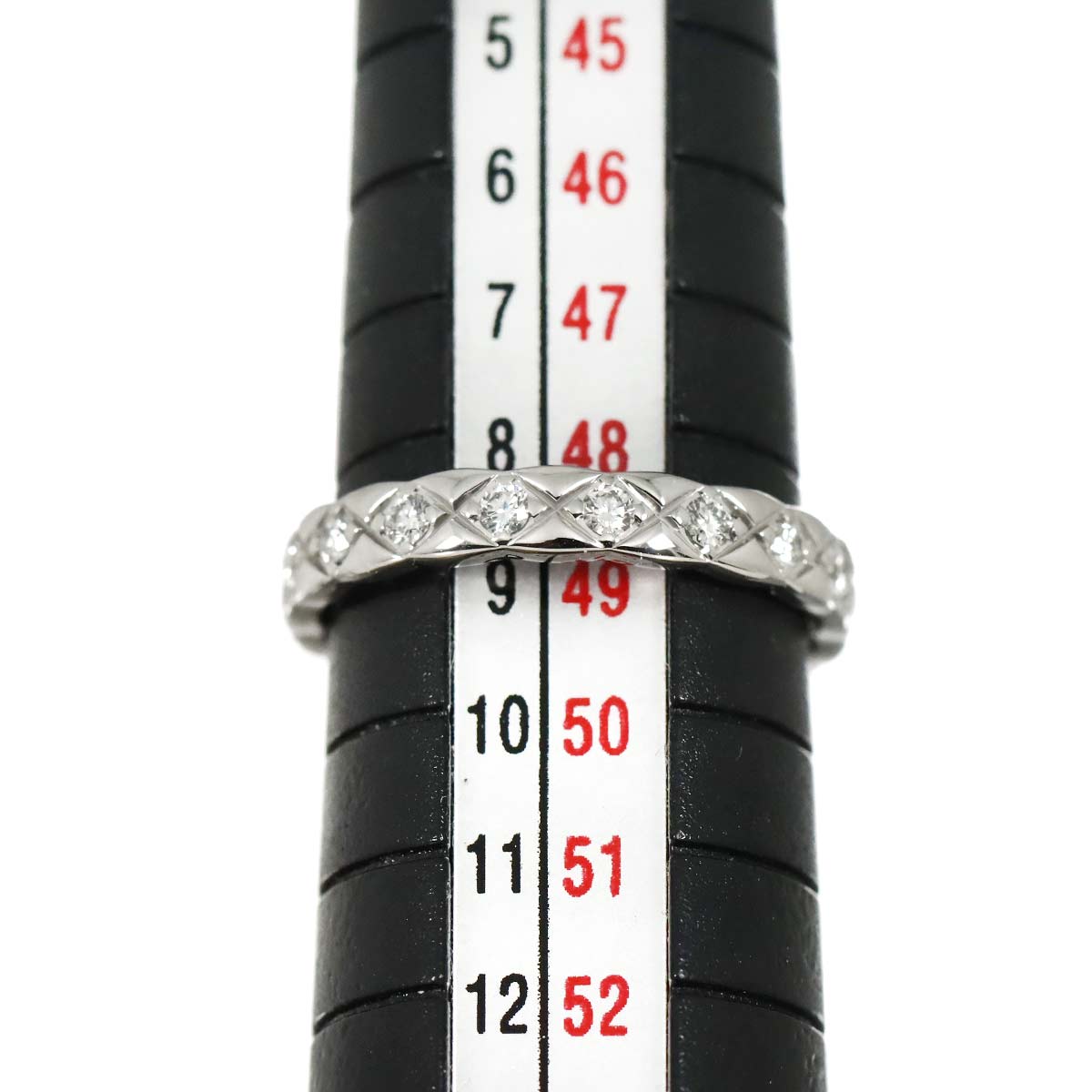 Coco Crush Diamond Ring WG 750 size49 4.75-5(US)