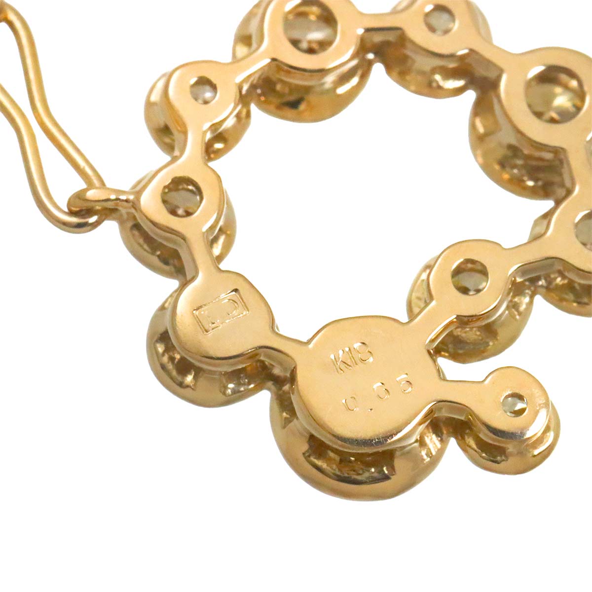 Brown Diamond 0.65ct Necklace 18K Brown Gold 750