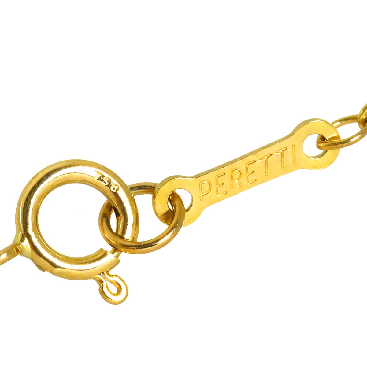 Double Loop Necklace 18K Yellow Gold 750