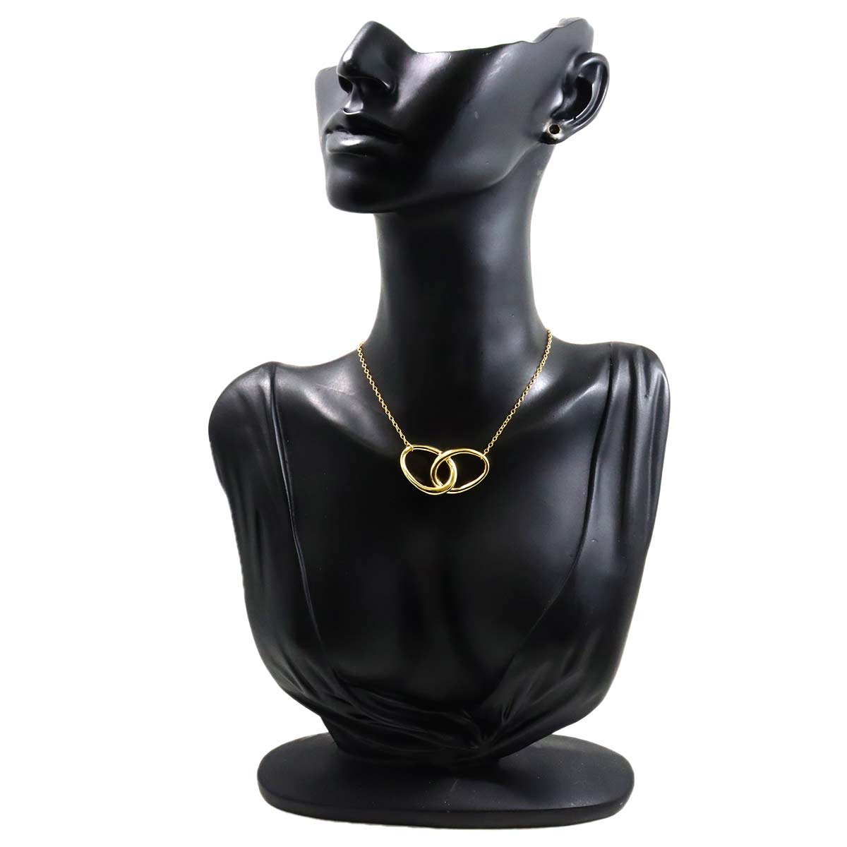 Double Loop Necklace 18K Yellow Gold 750
