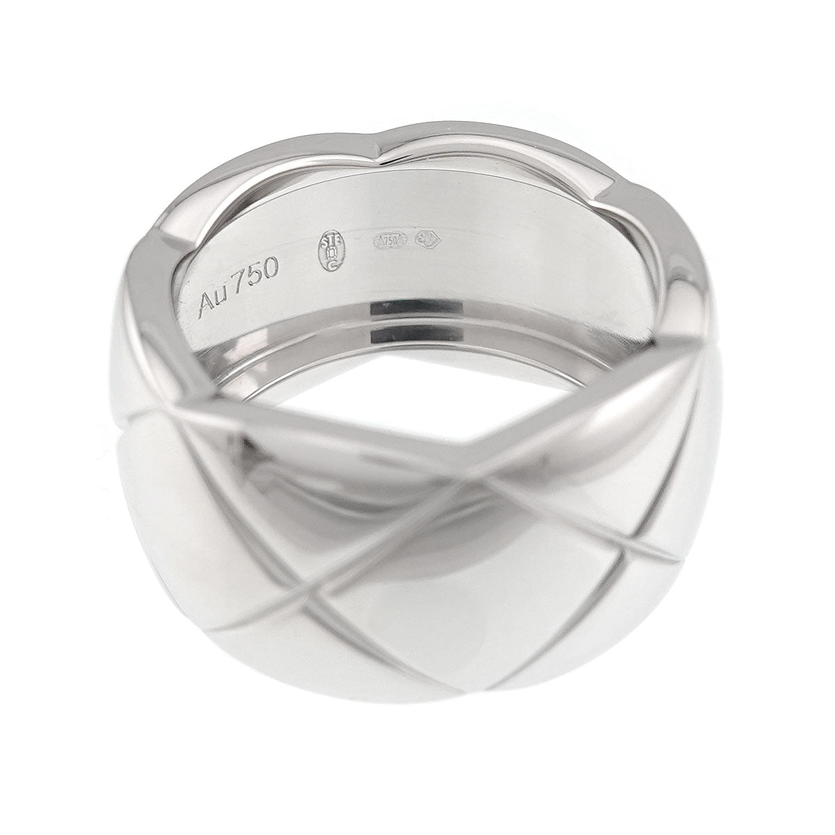 Coco Crush LM Ring 18K WG 750 size50 5.25(US)