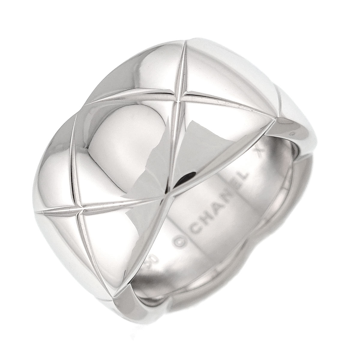 Coco Crush LM Ring 18K WG 750 size50 5.25(US)