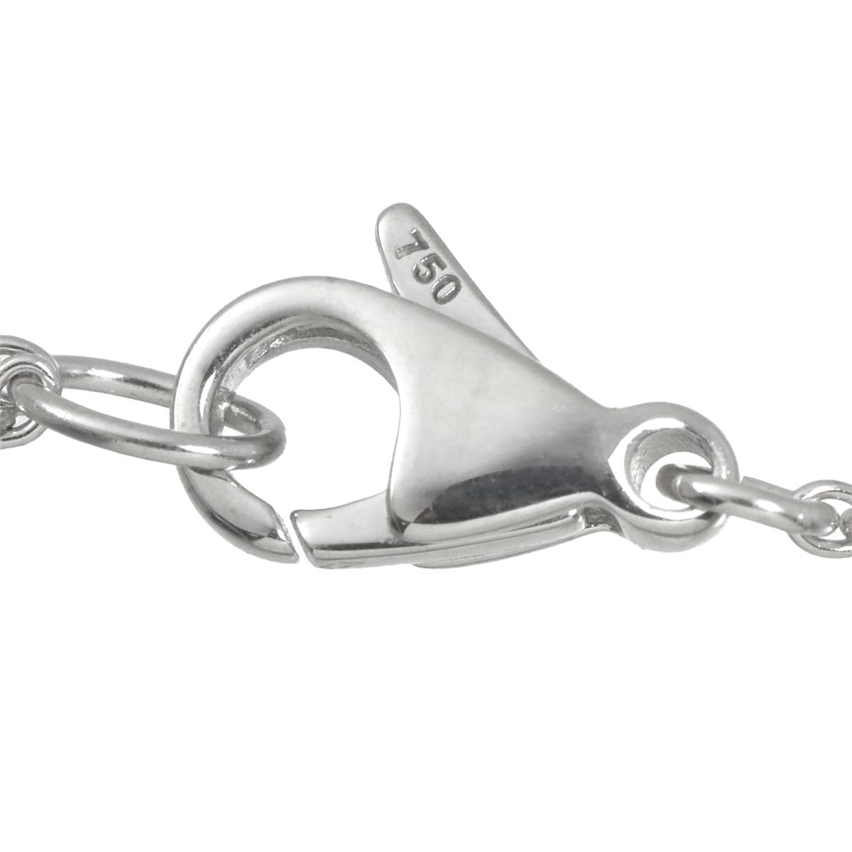PIAGET Rose Diamond Necklace 18K White Gold 750
