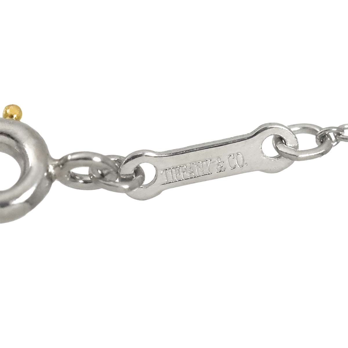 Bean Diamond Necklace Platinum