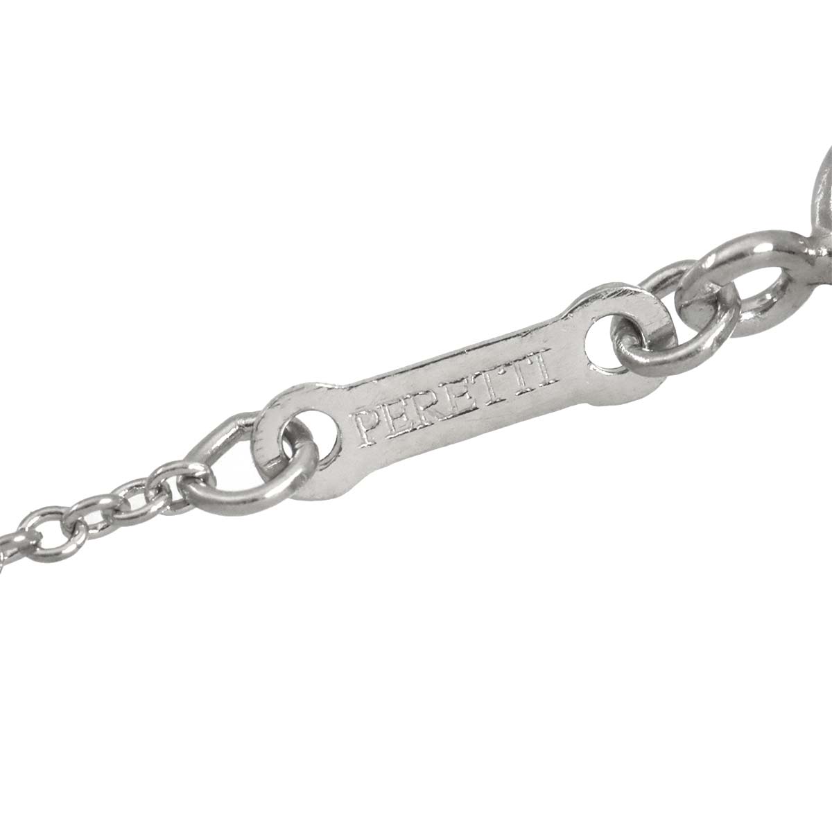 Bean Diamond Necklace Platinum