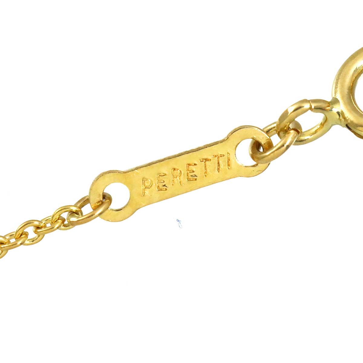 Teardrop Dimaond Necklace 18K Yellow Gold 750