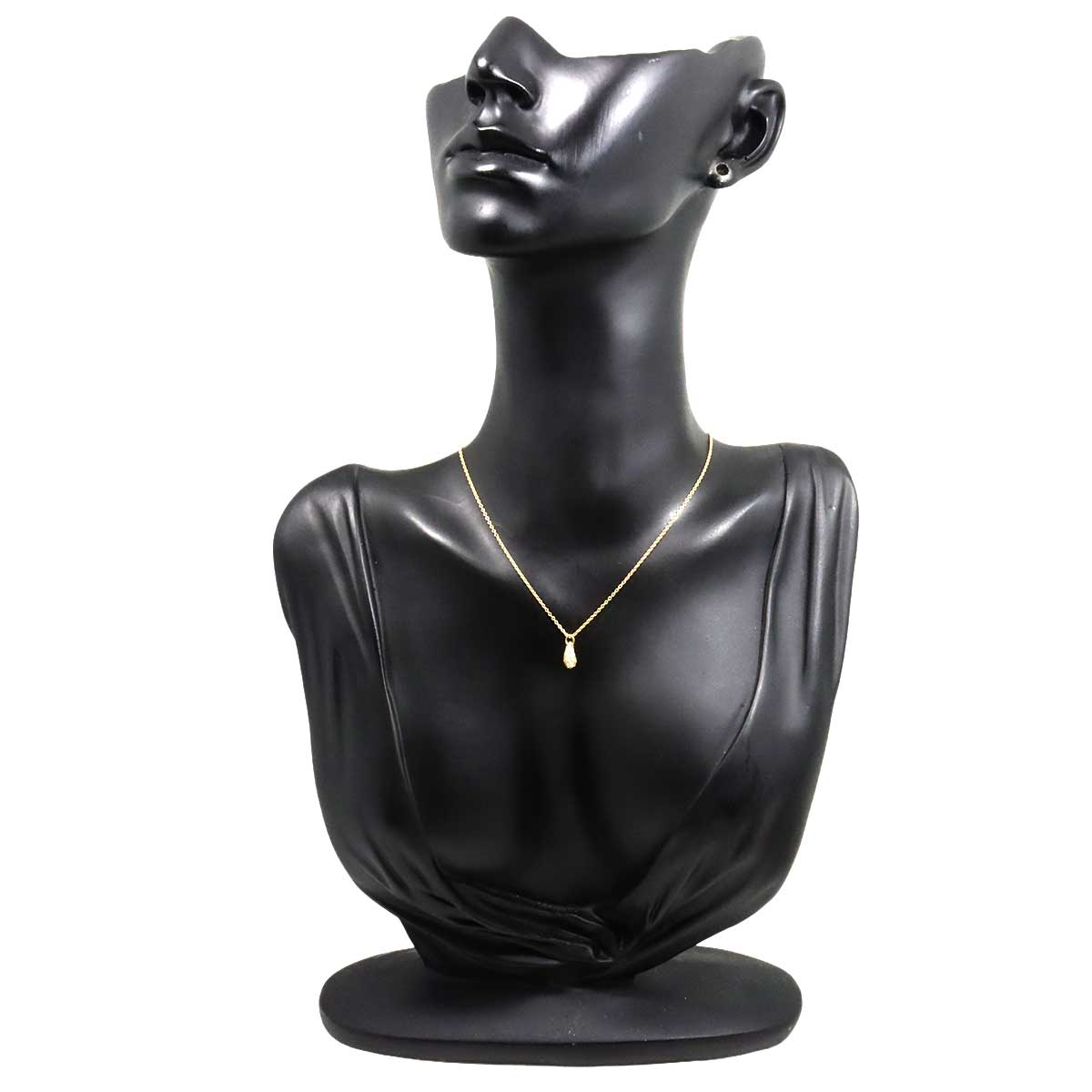 Teardrop Dimaond Necklace 18K Yellow Gold 750