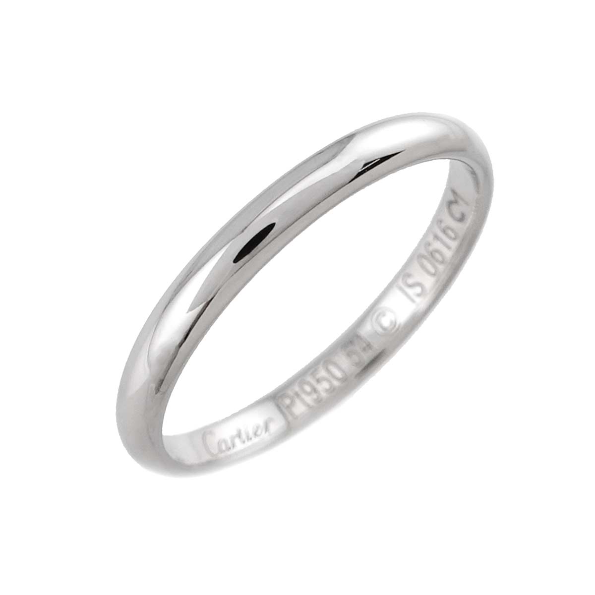 Classic Ring Platinum Size54 6.75(US)