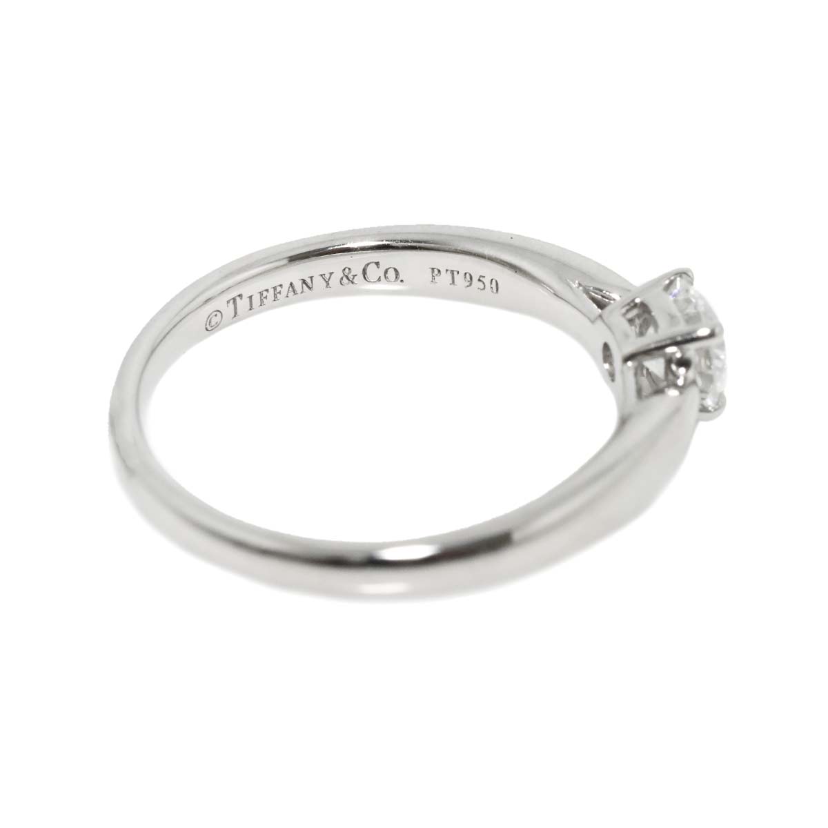 Harmony Ring Diamond 0.34ct Pt Platinum size4.75-5(US)