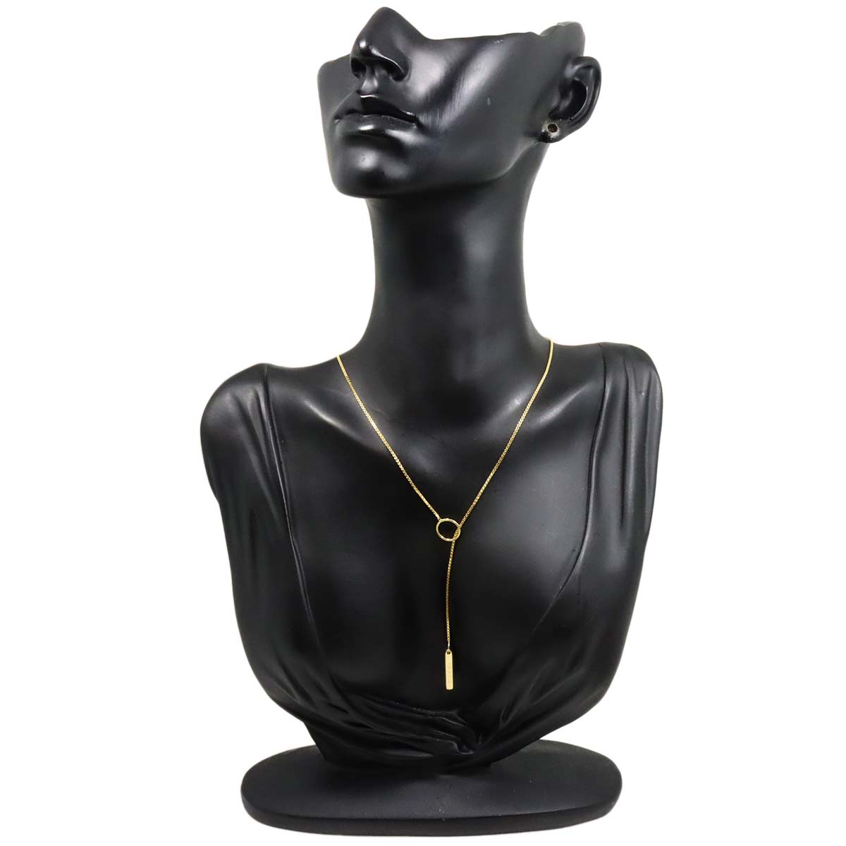 Lariat Necklace 18K Yellow Gold 750