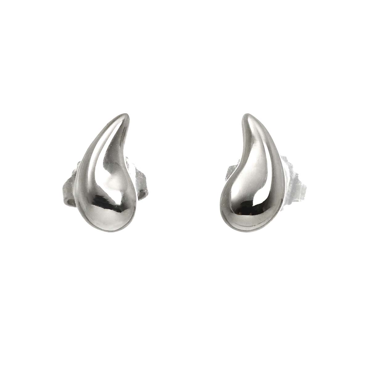 Teardrop Earrings Pierced Pt