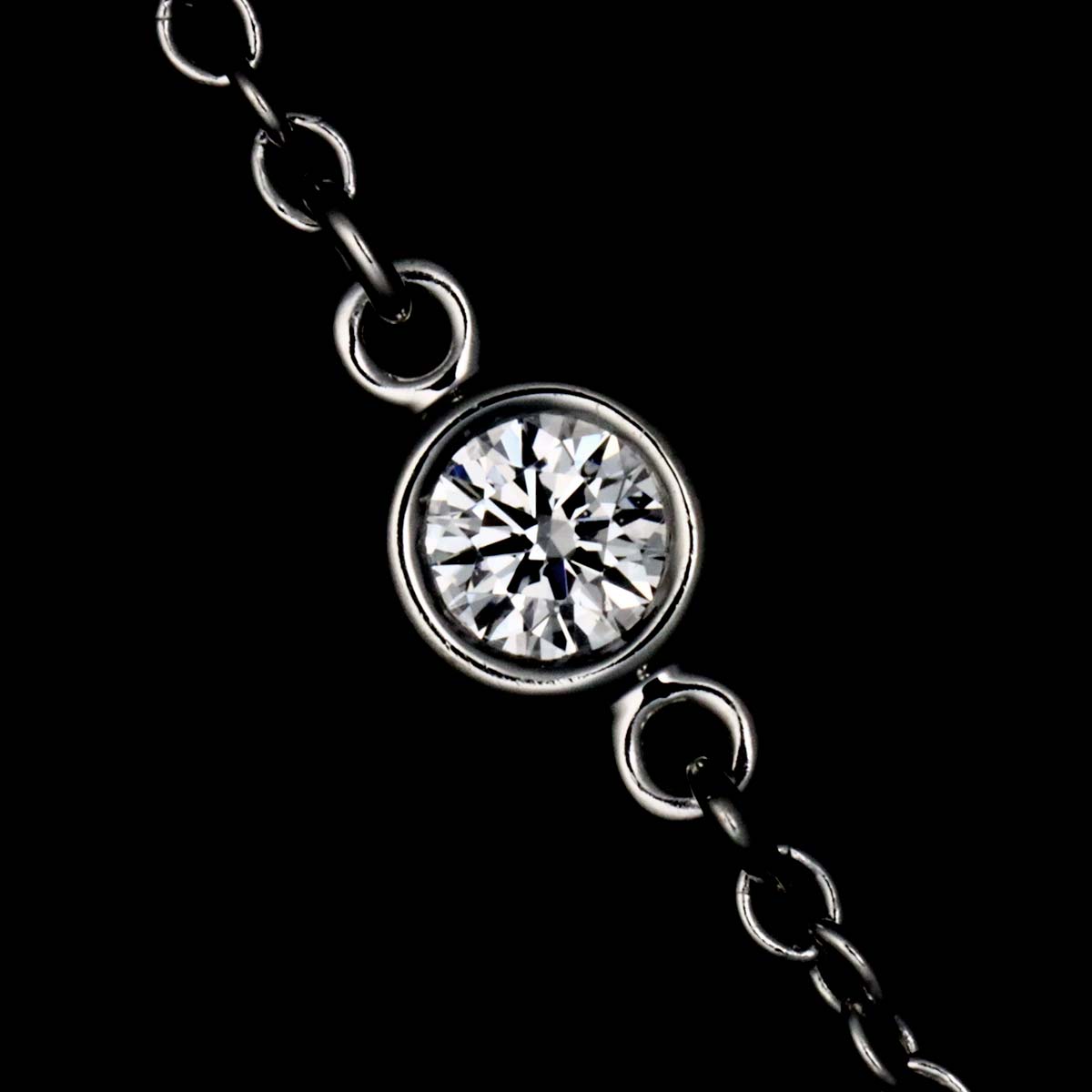 By The Yard Diamond 6P Bracelet Platinum