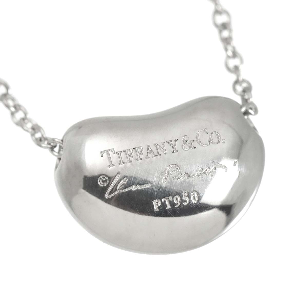 Bean Necklace Platinum