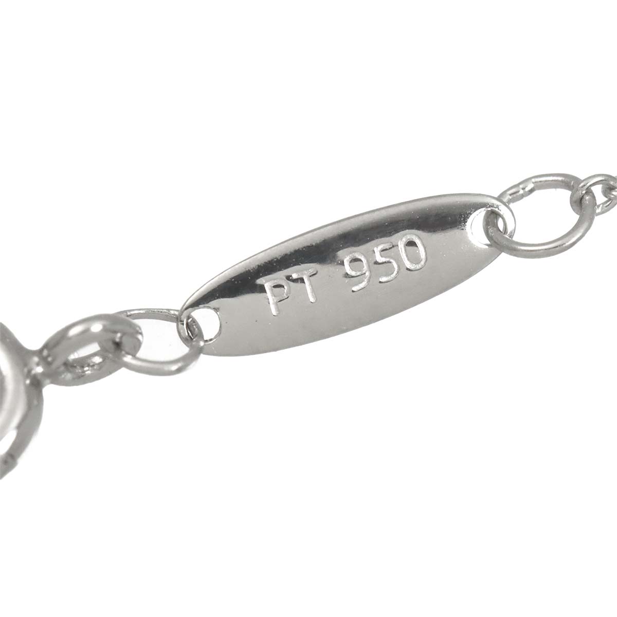 Bean Necklace Platinum