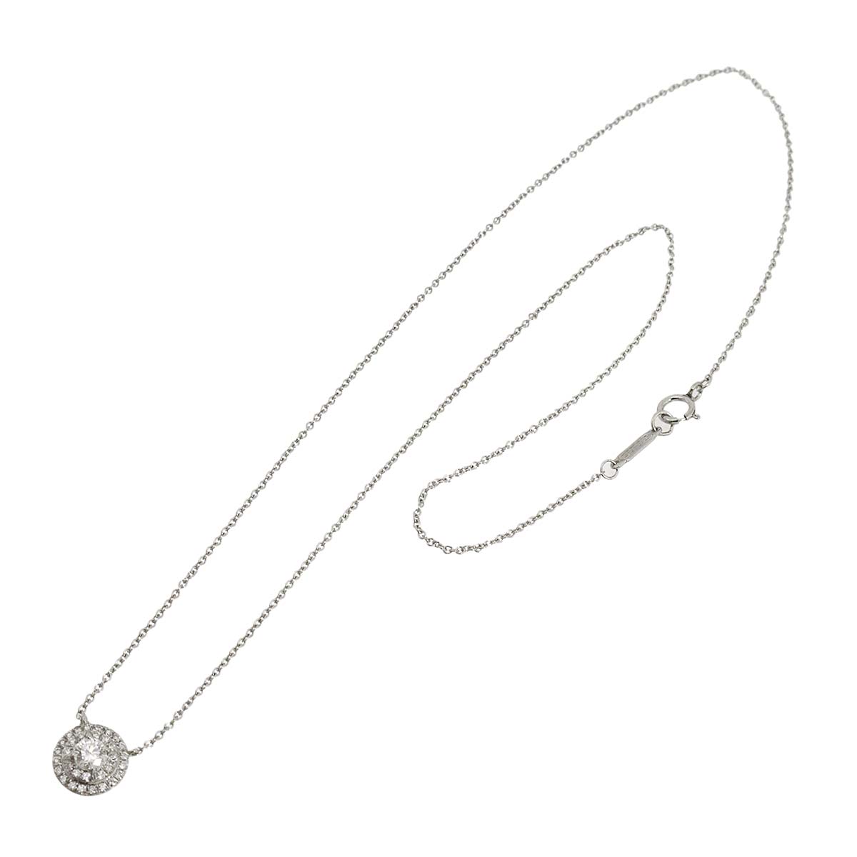 Soleste Diamond Necklace Platinum