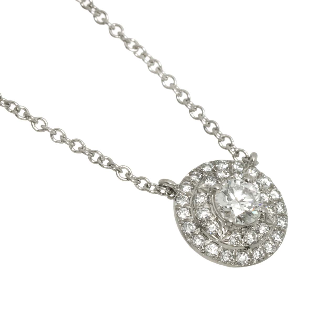 Soleste Diamond Necklace Platinum