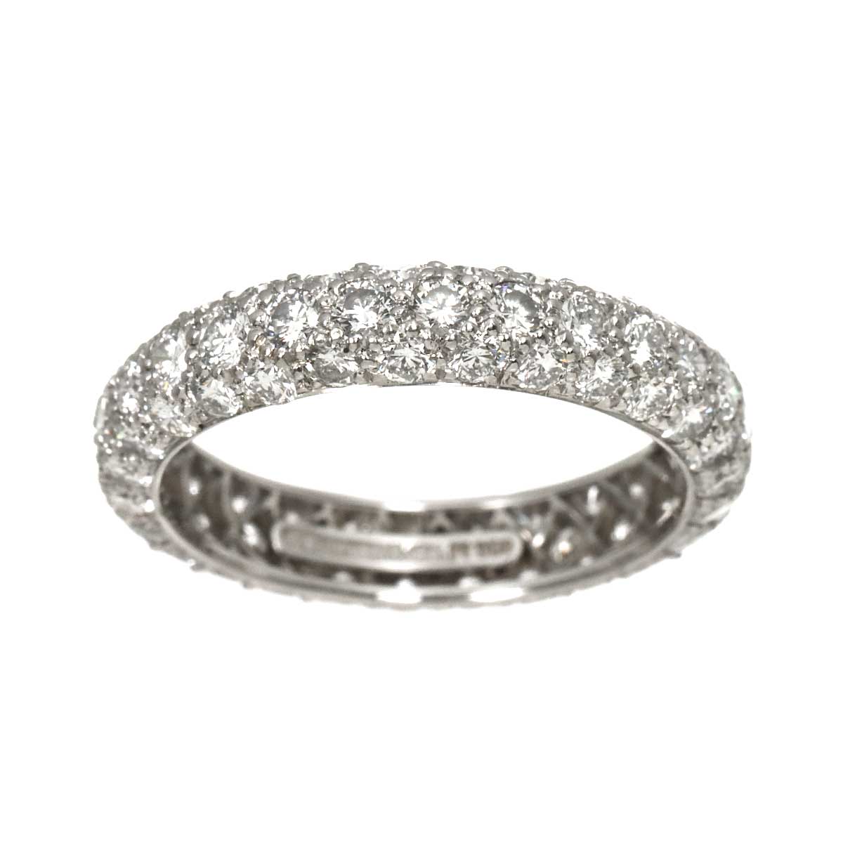 Dots Diamond Ring Platinum Size5.25(US)