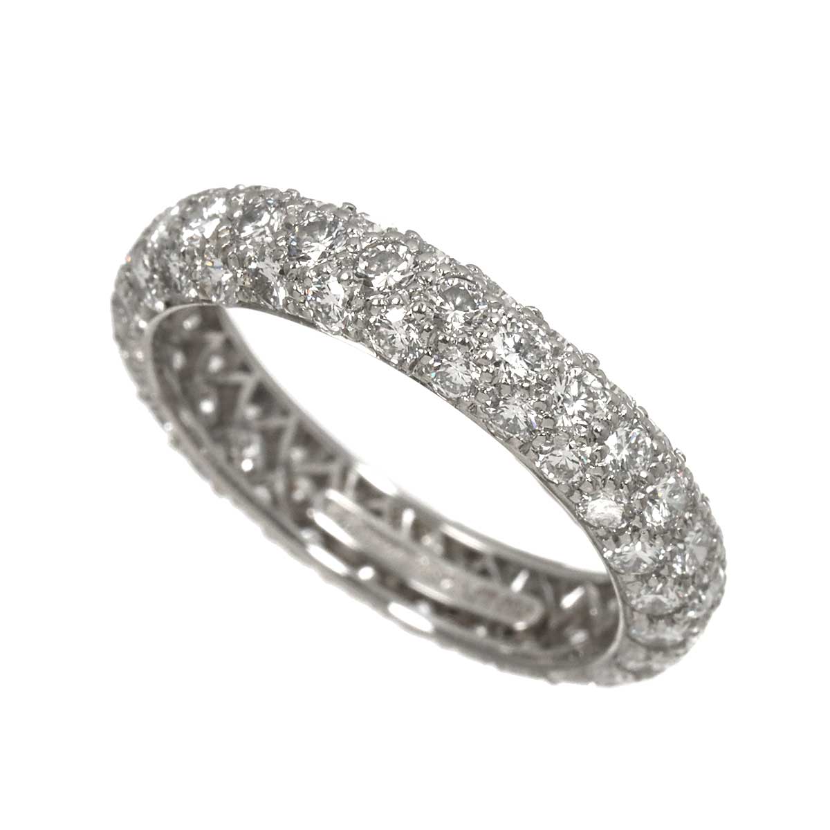 Dots Diamond Ring Platinum Size5.25(US)