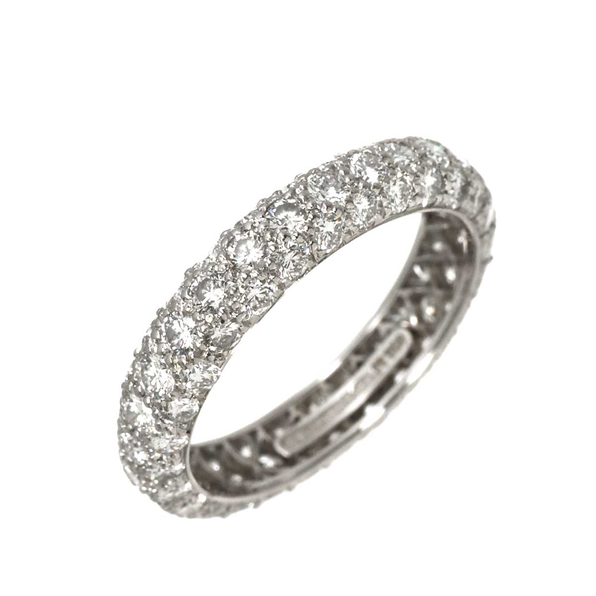 Dots Diamond Ring Platinum Size5.25(US)
