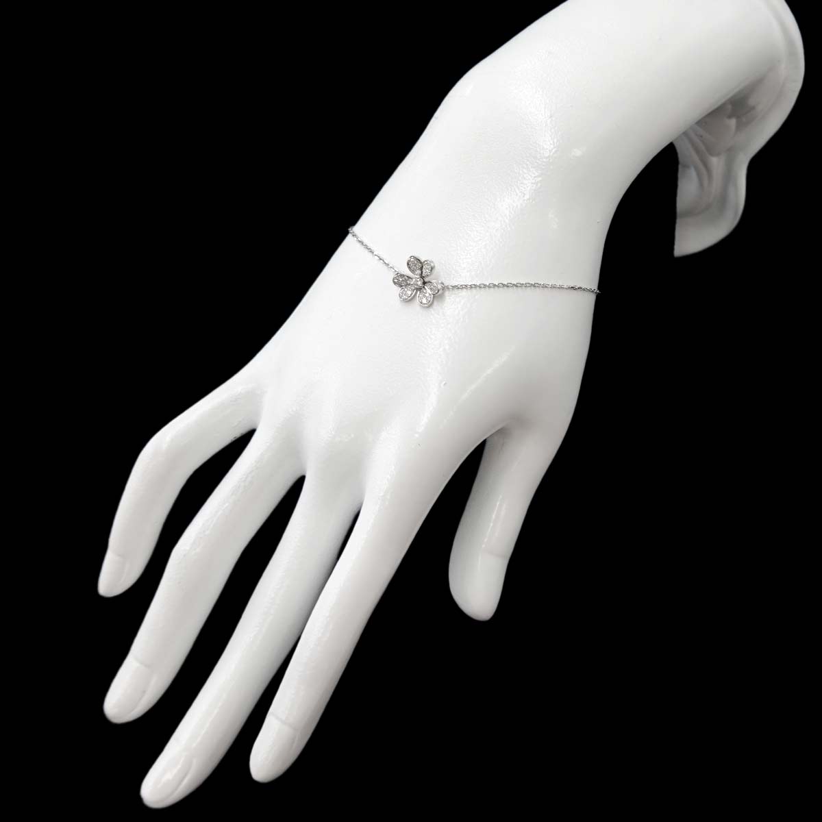 Frivole Mini Diamond Bracelet 18K WG 750