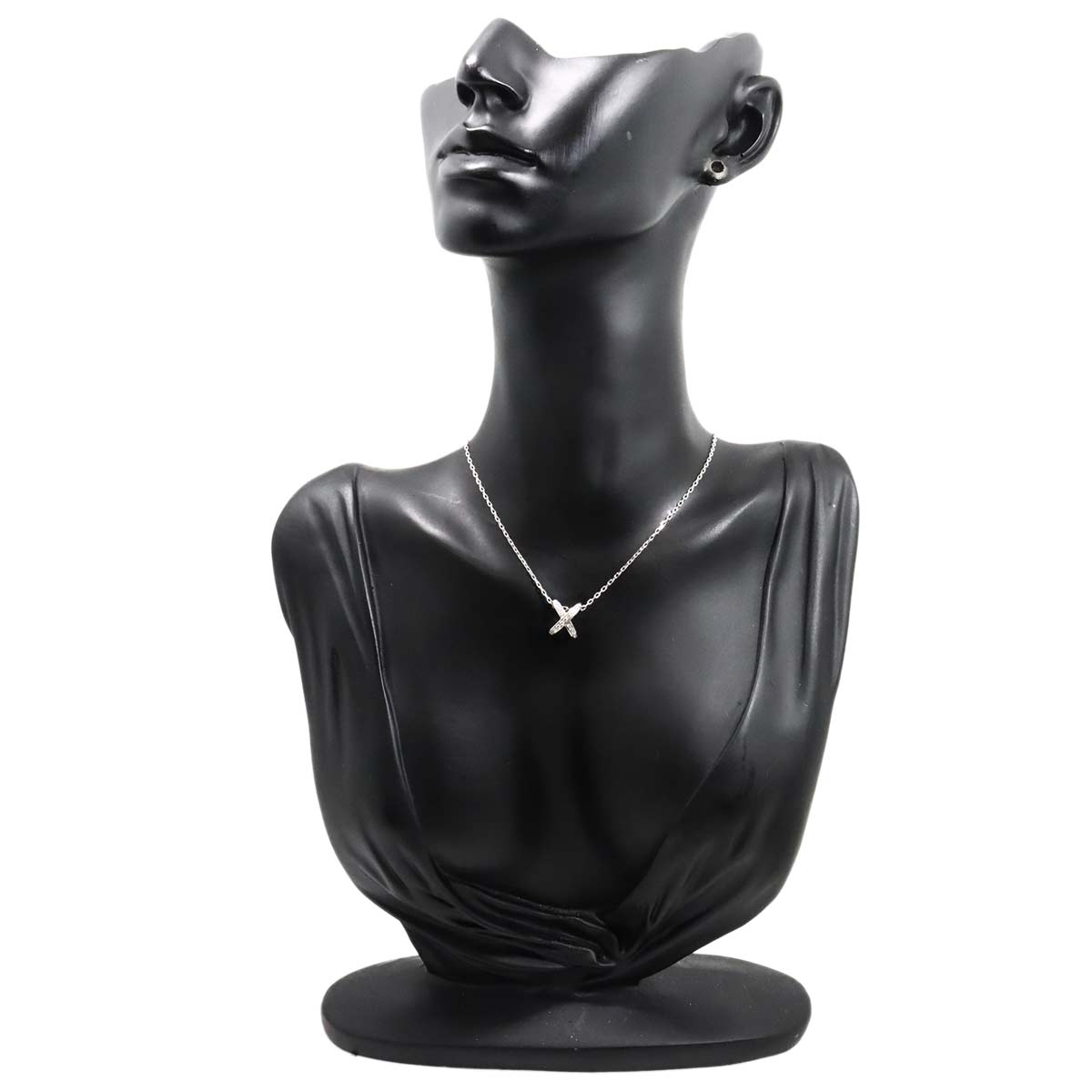 Liens Diamond Necklace 18K WG White Gold 750