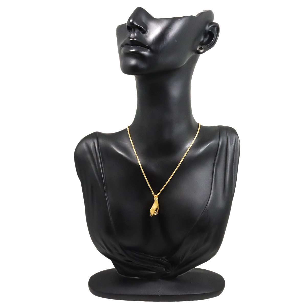 Diamond Necklace 18K YG 750