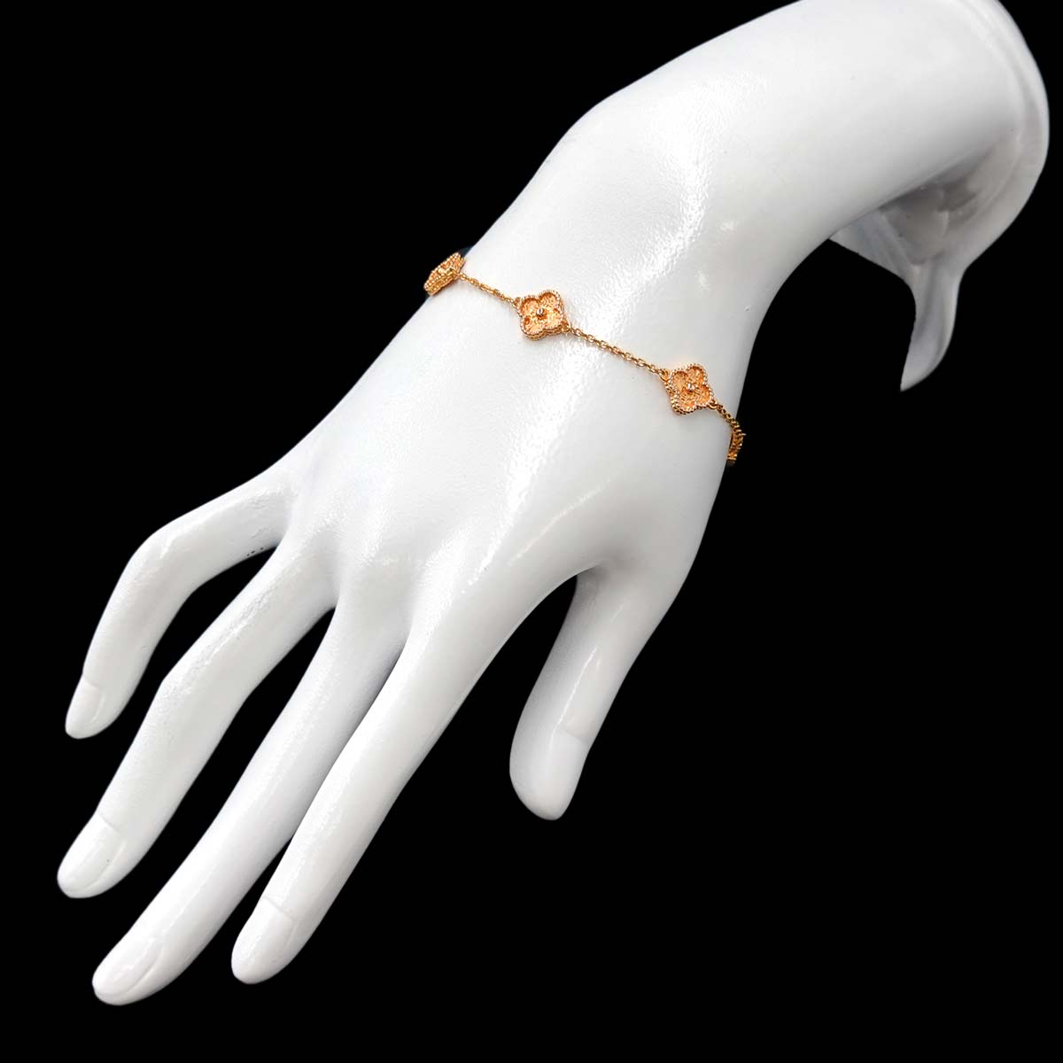 Sweet Alhambra 6P Bracelet 18K PG 750