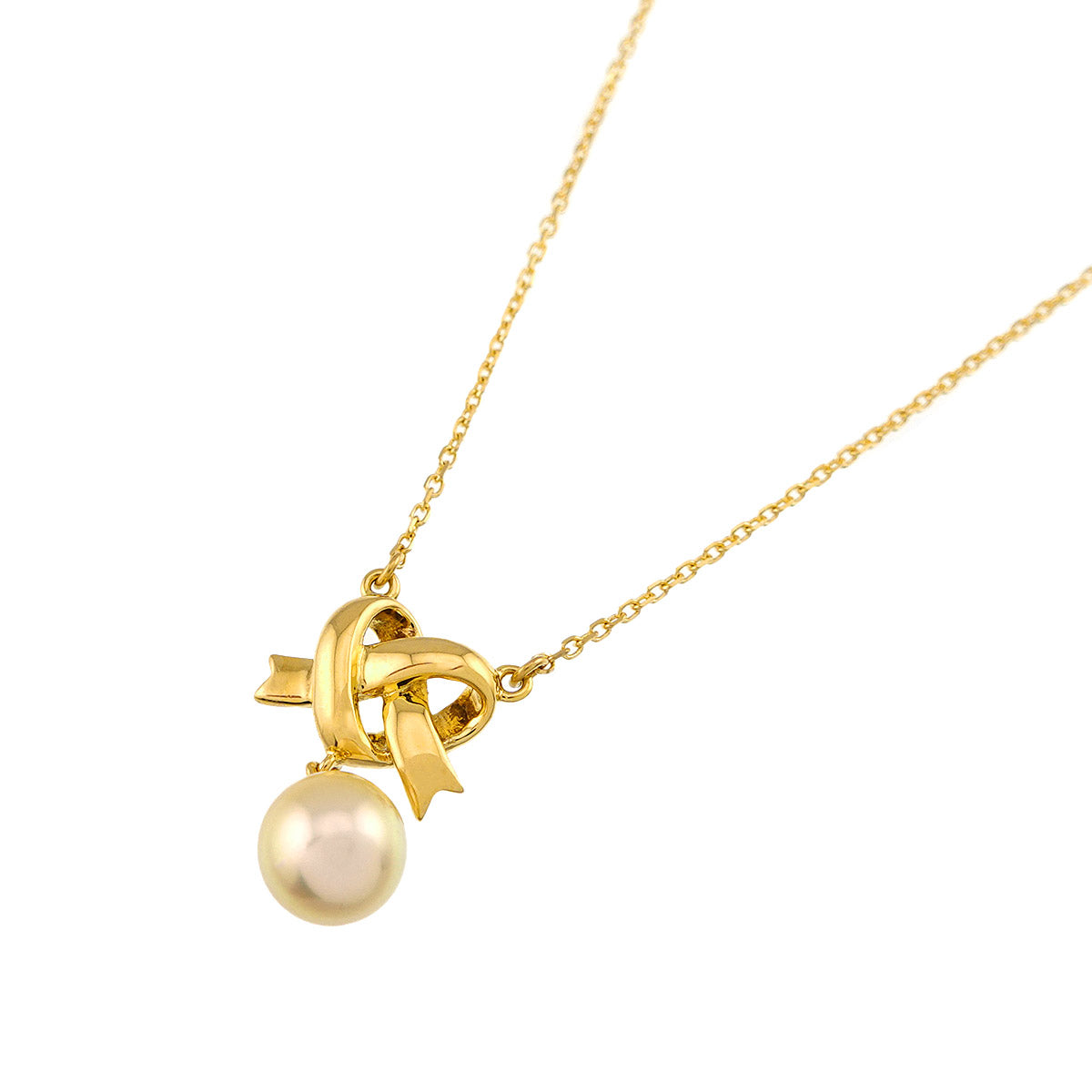 Akoya Pearl 7.4mm Necklace 18K YG 750