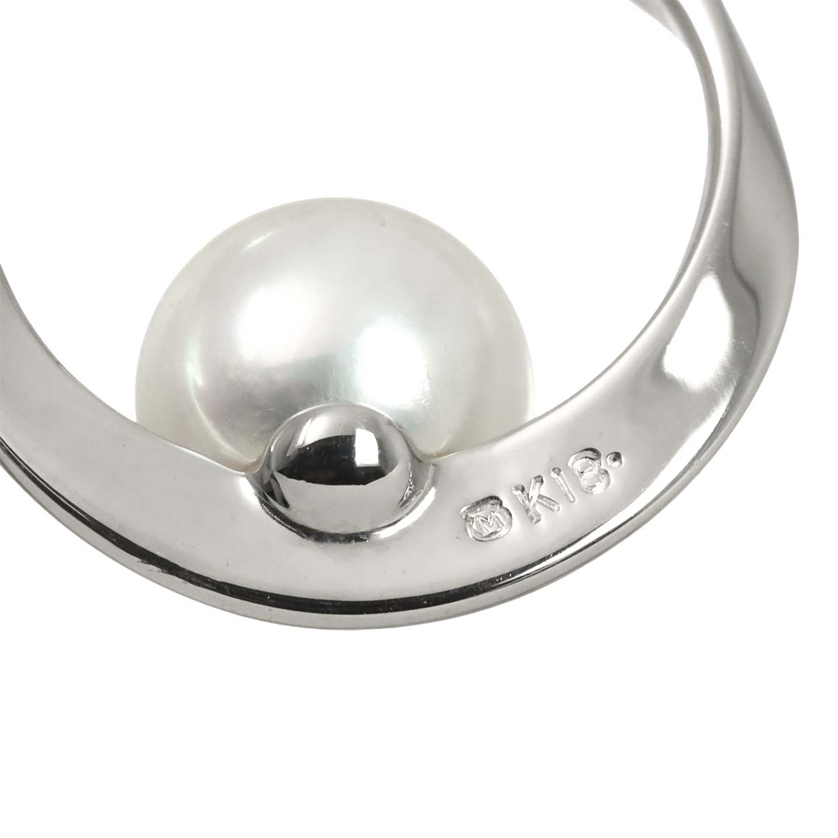 Akoya Pearl 7.0mm Necklace 18K White Gold 750