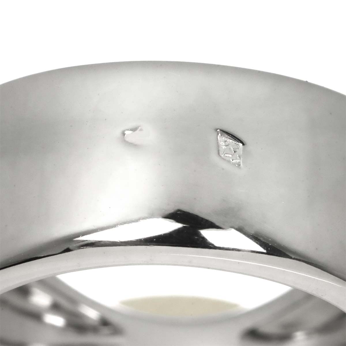 Tanquissim Ring 18K White Gold 750 size54 6.5-6.75(US)
