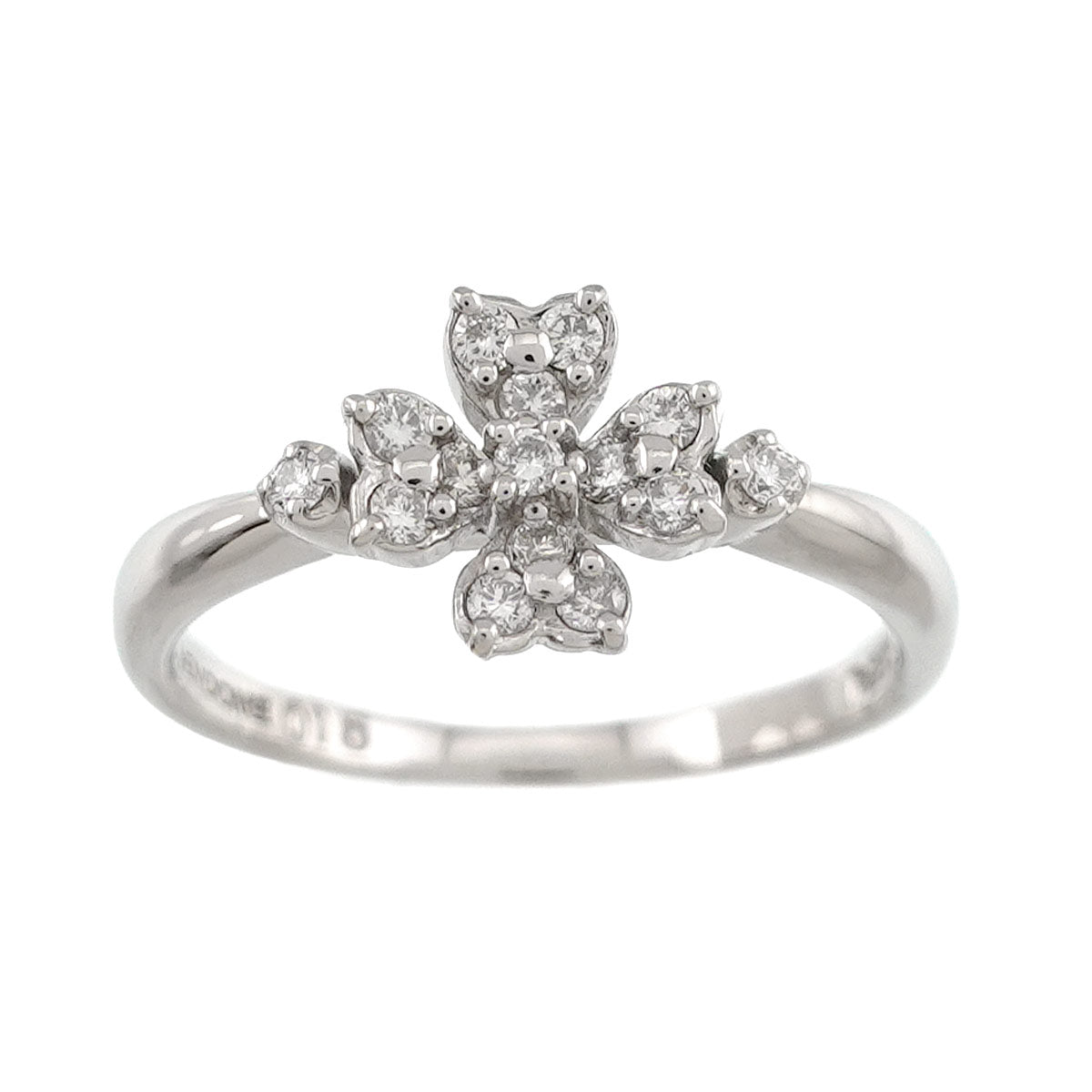 Diamond 0.15ct Ring Pt Platinum size5.25(US)