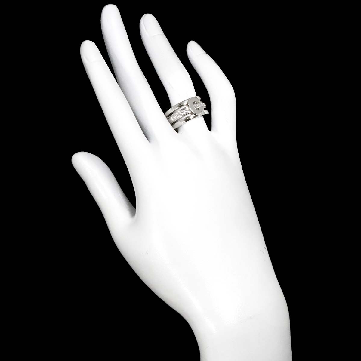 Diamond 0.30ct Ruby 0.01ct Ring Pt Platinum Size6.25-6.5(US)