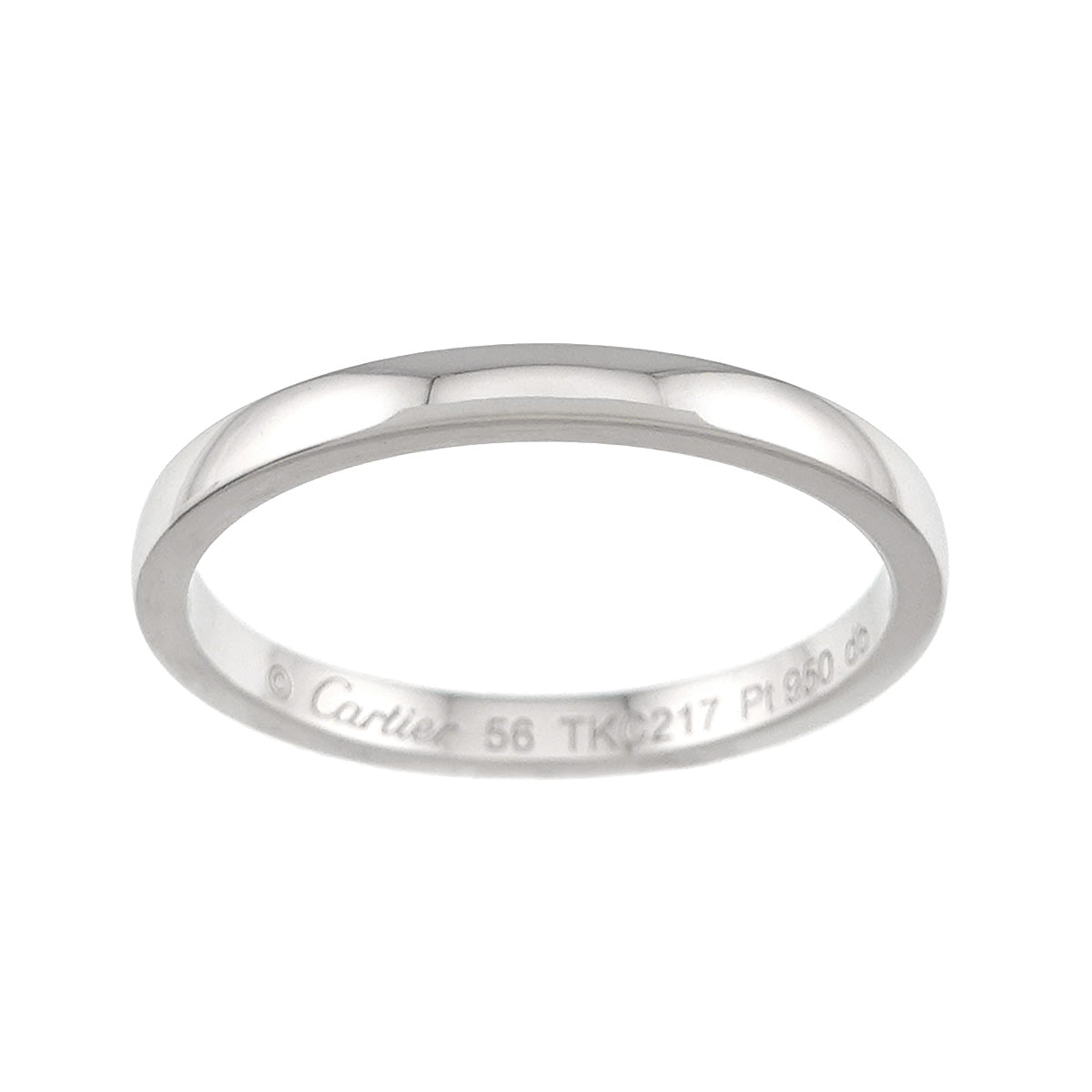 Classic Ring Platinum Size56 7.5(US)