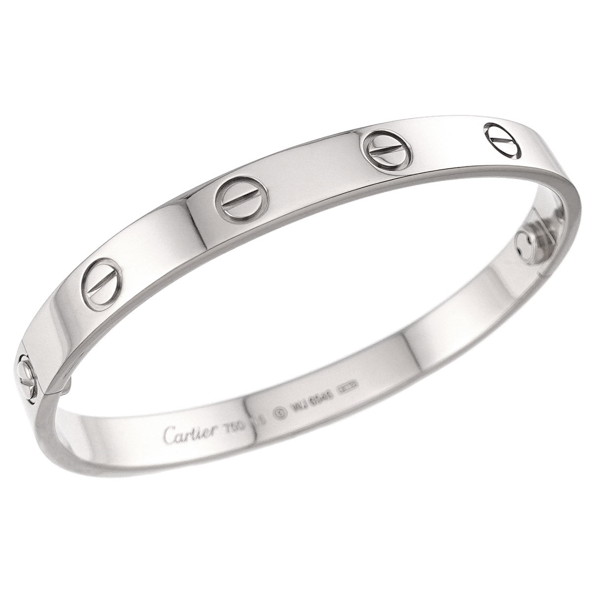 Love Bracelet 18K White Gold 750 Size16