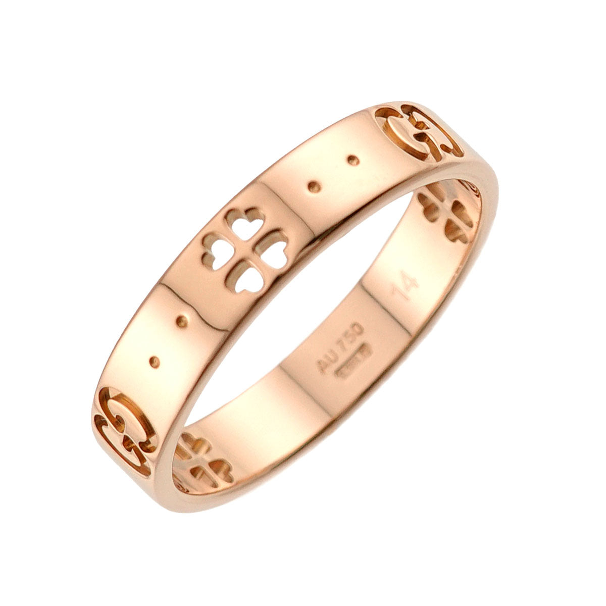 Icon Ring 18K Pink Gold 750 Size14 6.25-6.5(US)