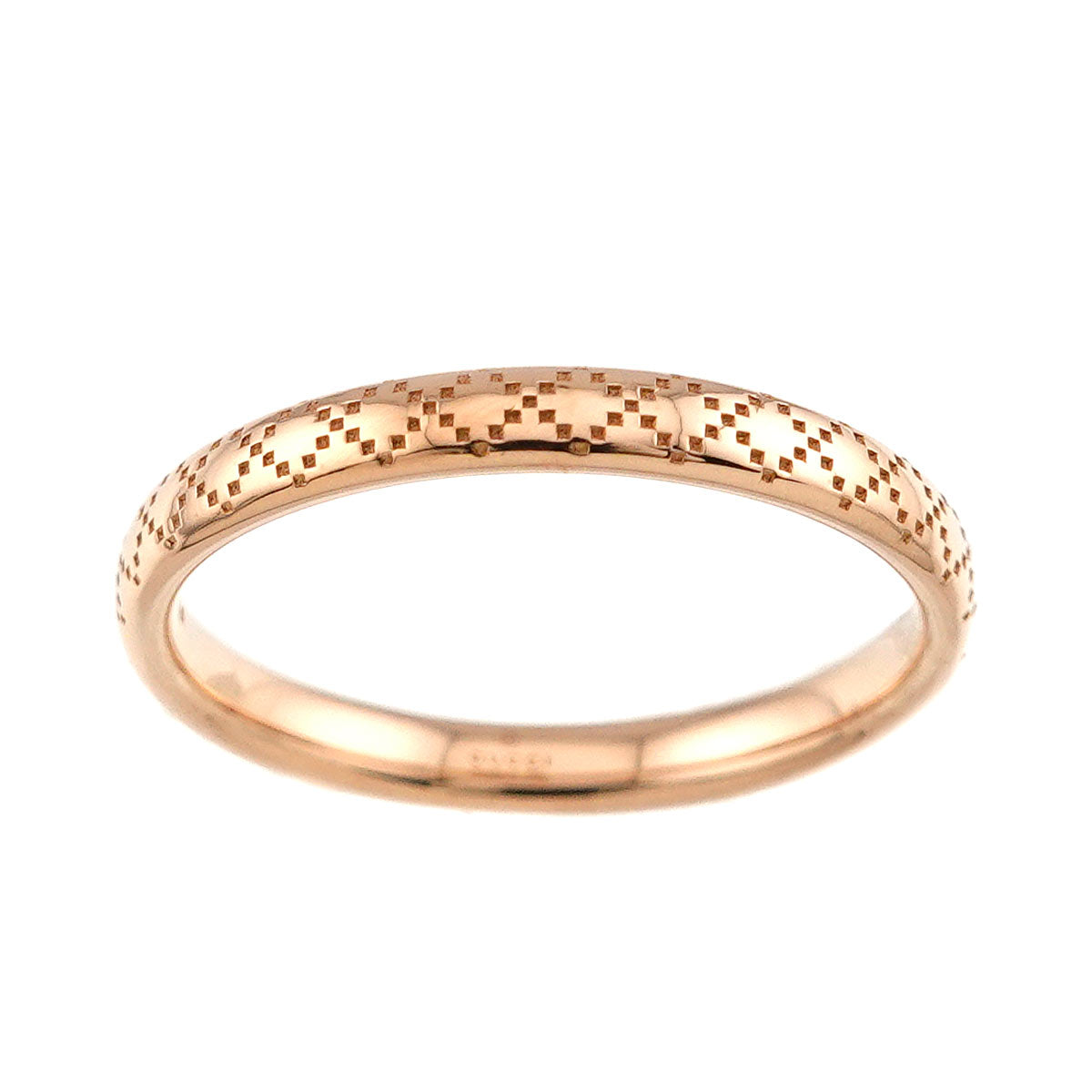 Diamantissima Ring 18K Pink Gold 750 size16 7.25-7.5(US)