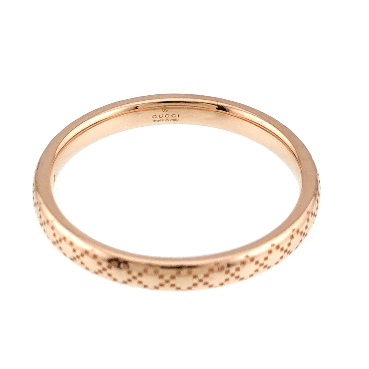 Diamantissima Ring 18K Pink Gold 750 size16 7.25-7.5(US)