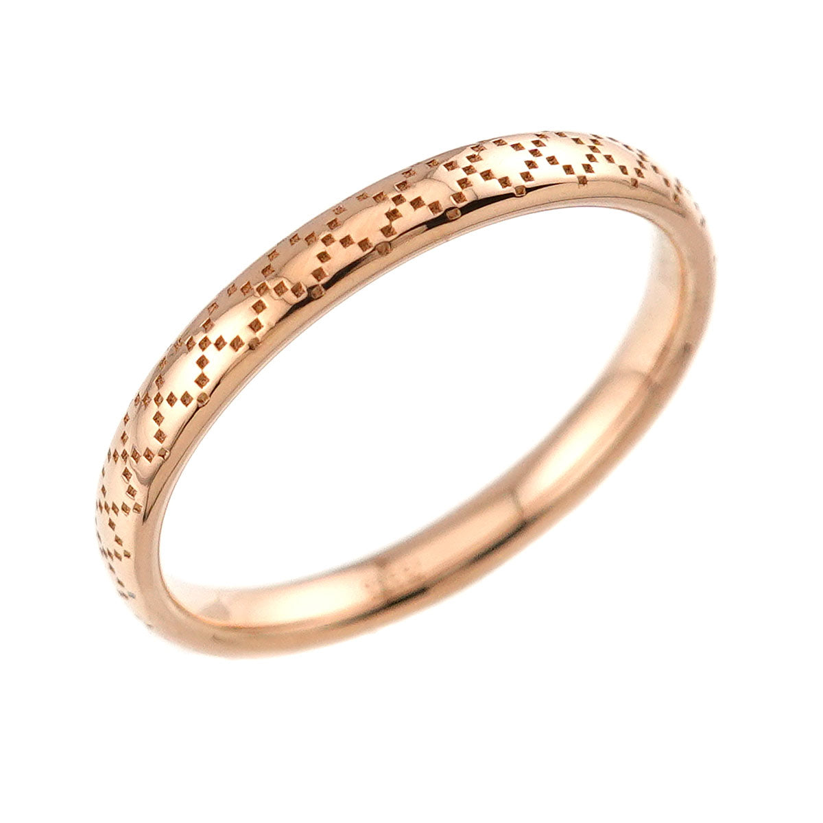 Diamantissima Ring 18K Pink Gold 750 size16 7.25-7.5(US)