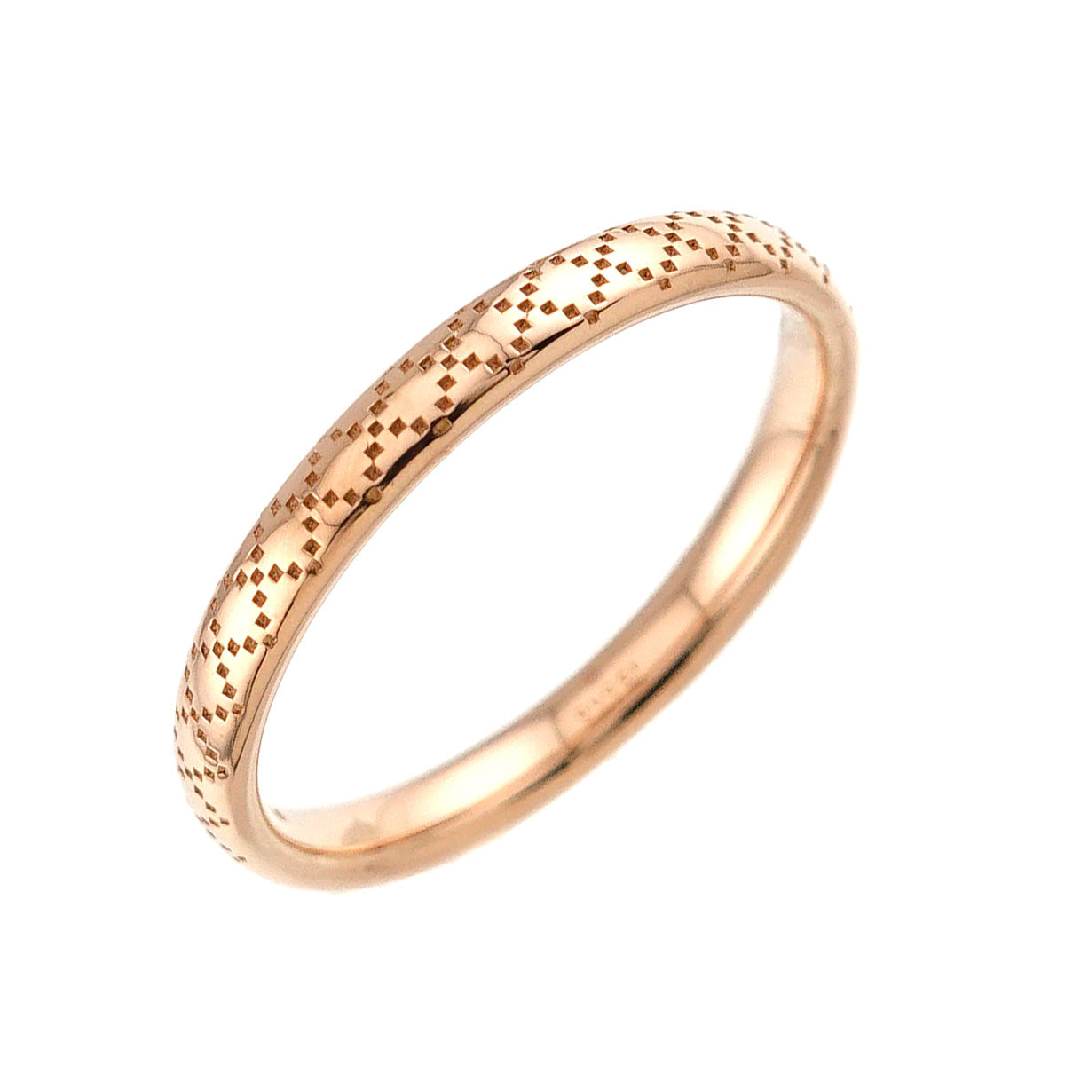 Diamantissima Ring 18K Pink Gold 750 size16 7.25-7.5(US)