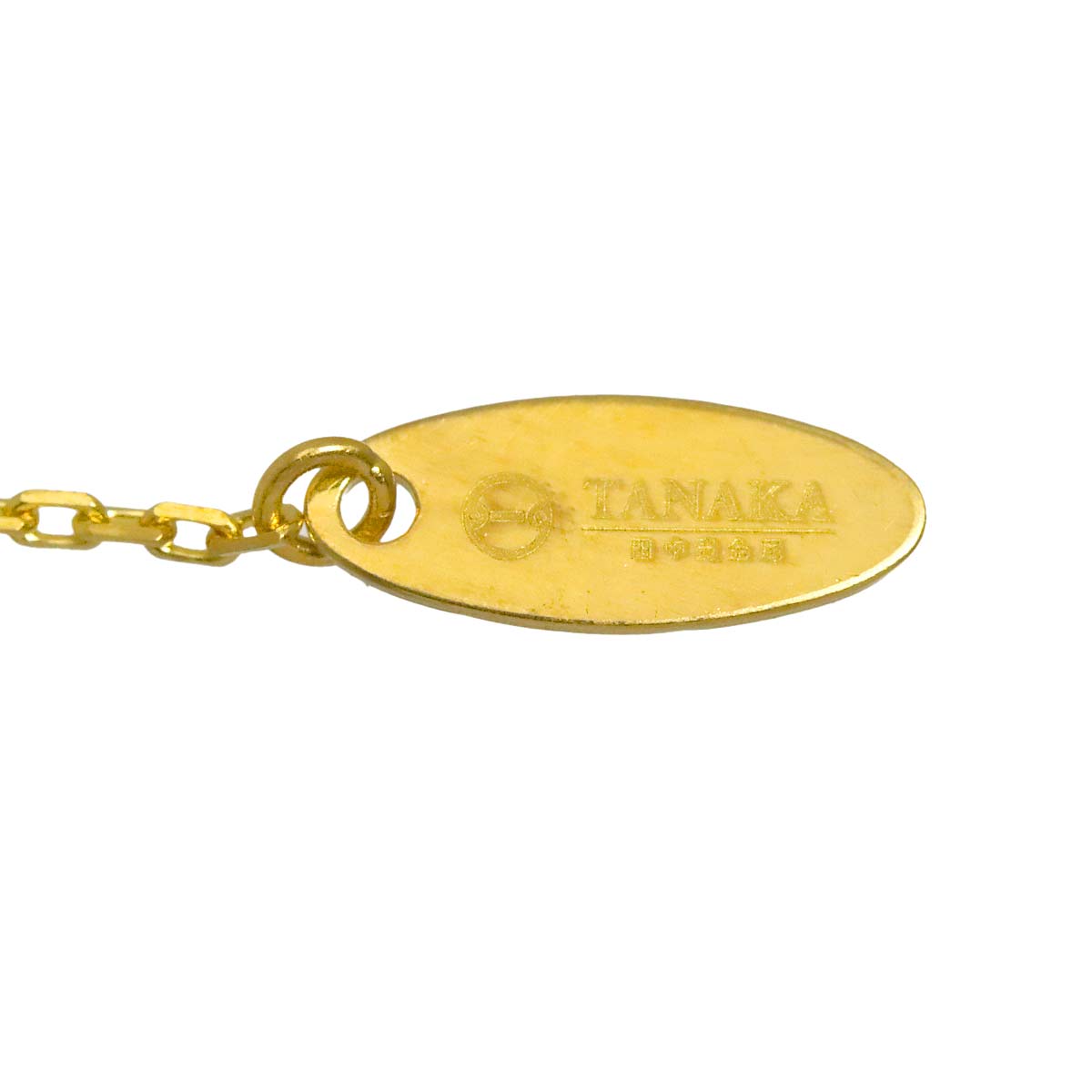 Diamond 0.23ct Necklace 24K YG 999