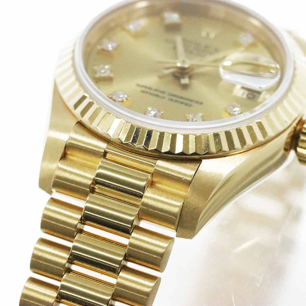Datejust 69178G Serial N 750 YG 10P Diamond Gold Dial Ladies