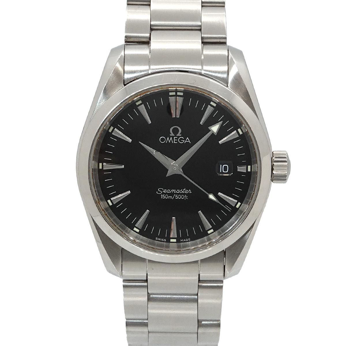 Seamaster Aqua Terra 2518.50 Quartz Black Dial Mens Watch